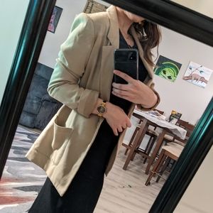 Forever 21 Women's M- Tan Blazer